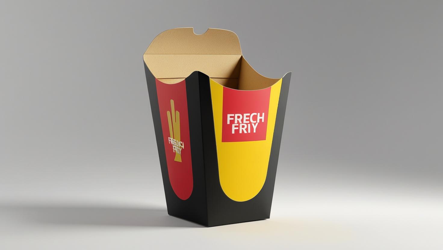 Custom French Fry Boxes - Image 1